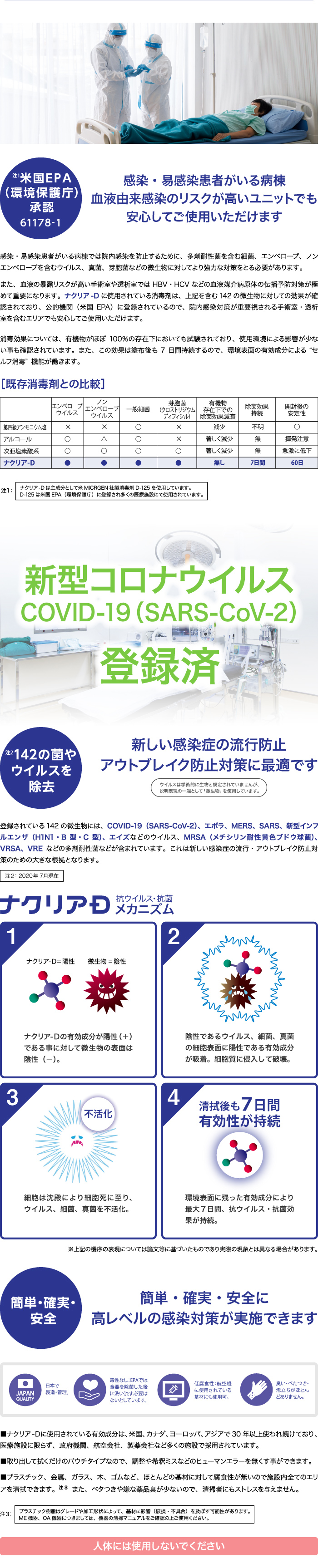 ナクリア&reg;-D 特徴